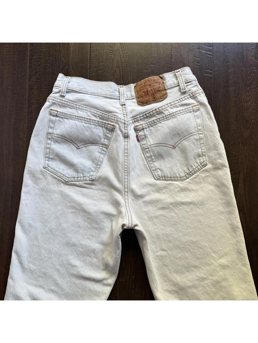 Vintage Levi 501 0133 High Waisted Botton Fly USA Jeans 28x31 13M
